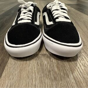 Vans Classic Black and White Sneakers